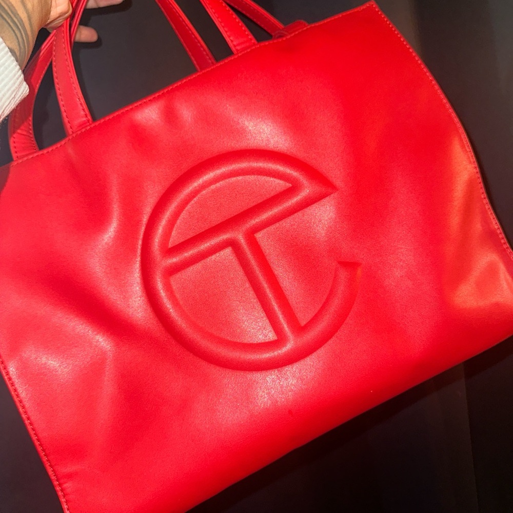 Telfar Women's Red Tote Bag
